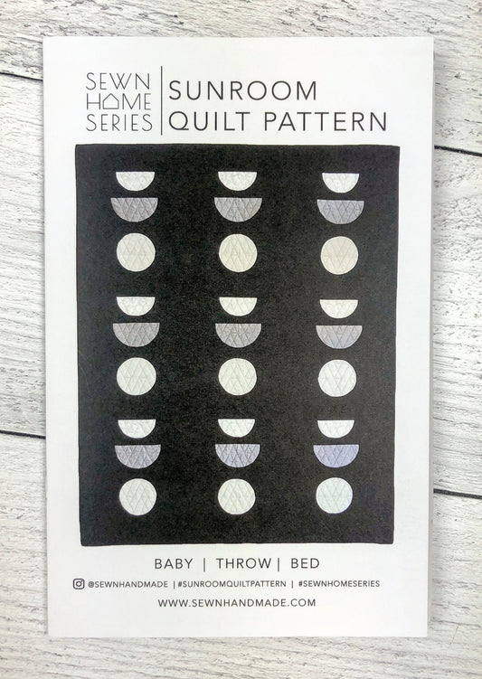 Sunroom Quilt Pattern - Pattern by Sewn Handmade