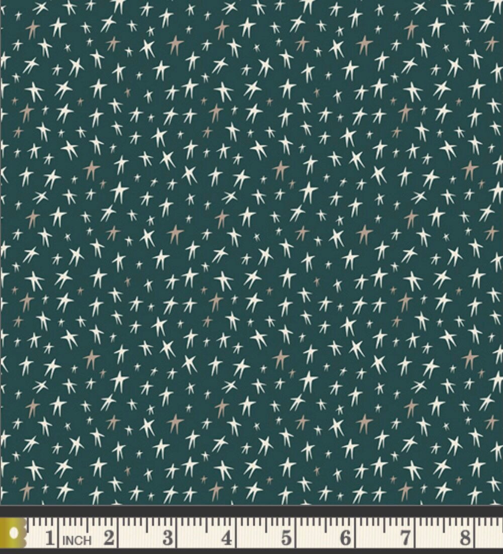 Midnight Wishes Metallic - Campsite Collection - Art Gallery Fabrics - 100% Cotton