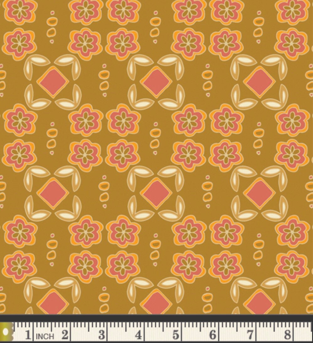 Flower Dance - Gloria Collection - Art Gallery Fabrics - 100% Cotton