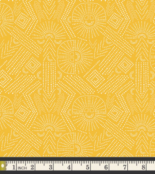 Your Path Sunflower by Jessica Swift - Flight Path Collection - Art Gallery Fabrics - 100% Cotton