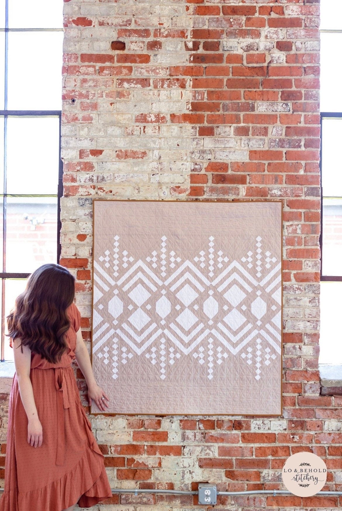 Deco Quilt Pattern by Brittany Lloyd for Lo & Behold Sitchery (paper copy)
