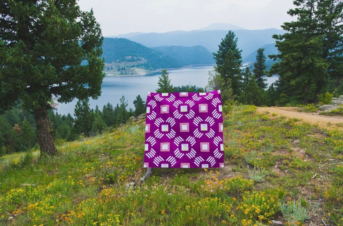 Phoenix Quilt Pattern by Alderwood Studio (paper copy)