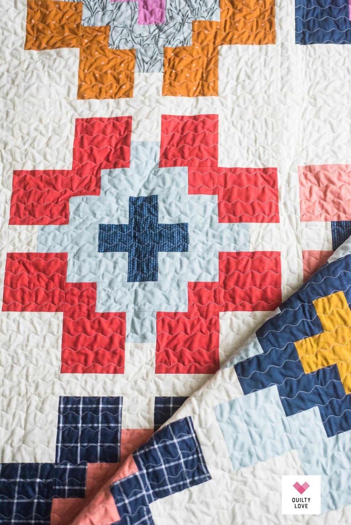 Glowing Quilt Pattern by Emily Dennis for Quilty Love (paper copy)
