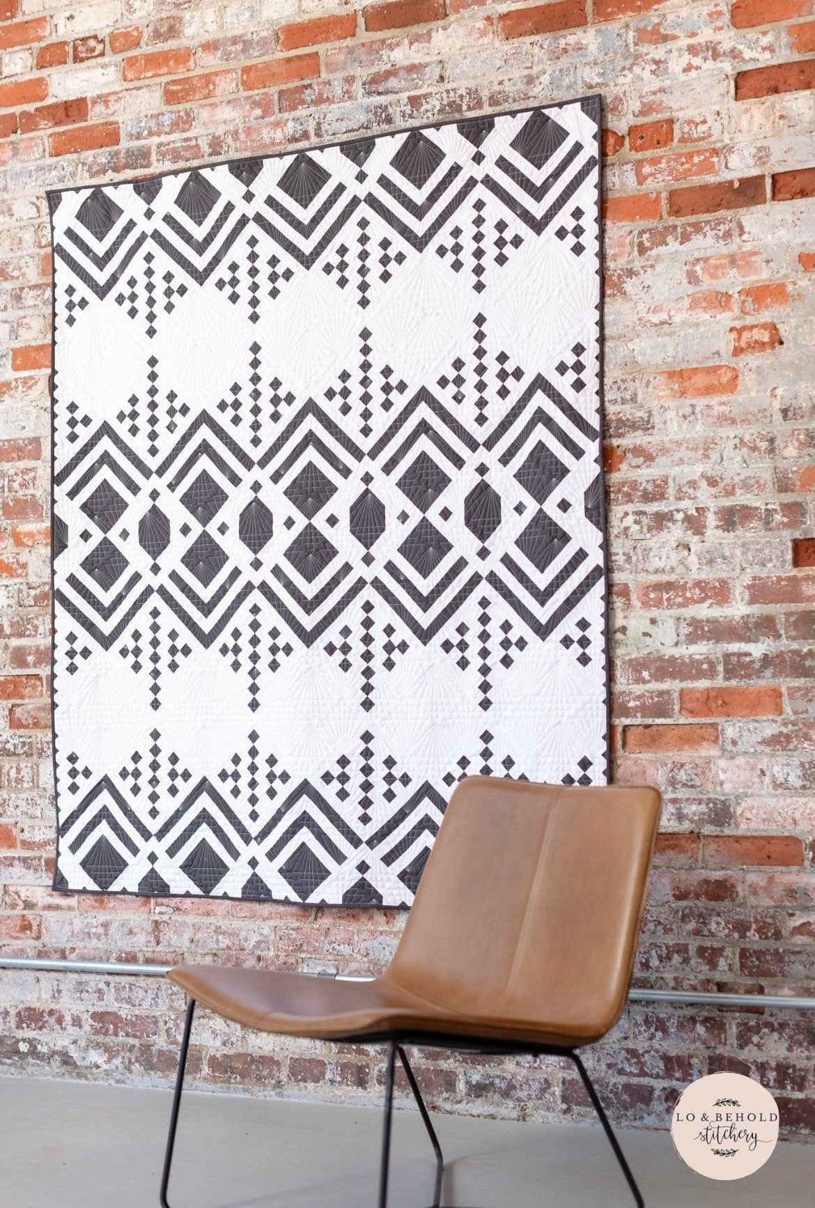Deco Quilt Pattern by Brittany Lloyd for Lo & Behold Sitchery (paper copy)