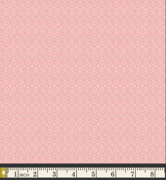 Piastrelle Rosa by Katarina Roccella - Capri Collection - Art Gallery Fabrics - 100% Cotton