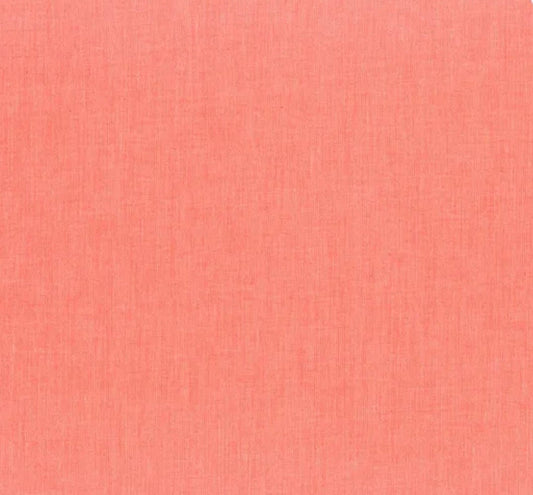 Chambray - Coral - Tilda Fabrics - 100% Cotton