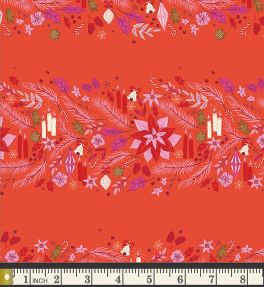 Rockin Around - Christmas in the City Collection - Art Gallery Fabrics - 100% Cotton