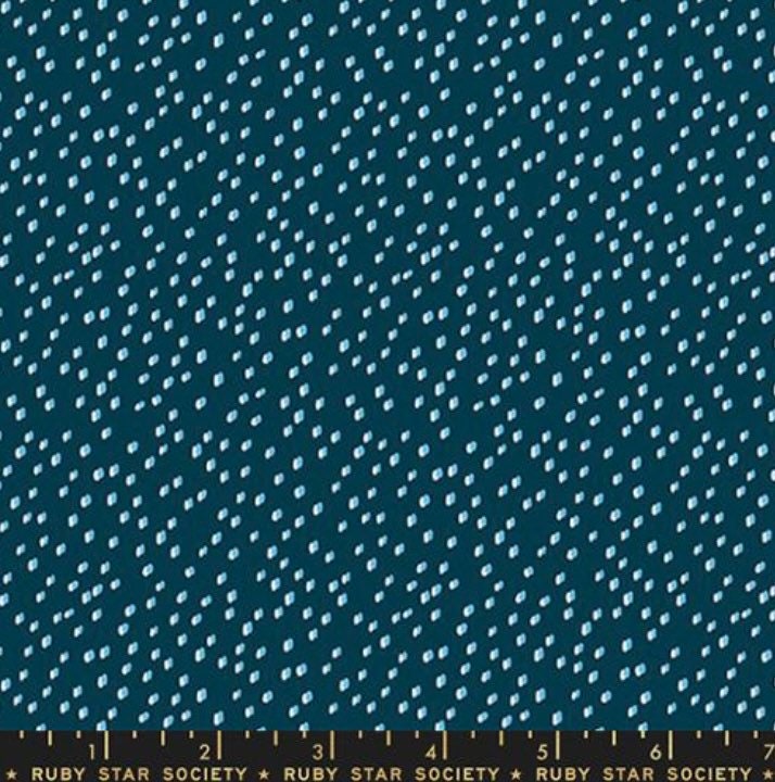 Strawberry Friends - Dark Teal RS3042 17 by Kimberly Kight - Ruby Star Society - 100% Cotton