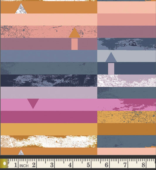 Steps Above Four - The Season of Tribute - Eclectic Intuition Collection by Katarina Roccella - Art Gallery Fabrics - 100% Cotton