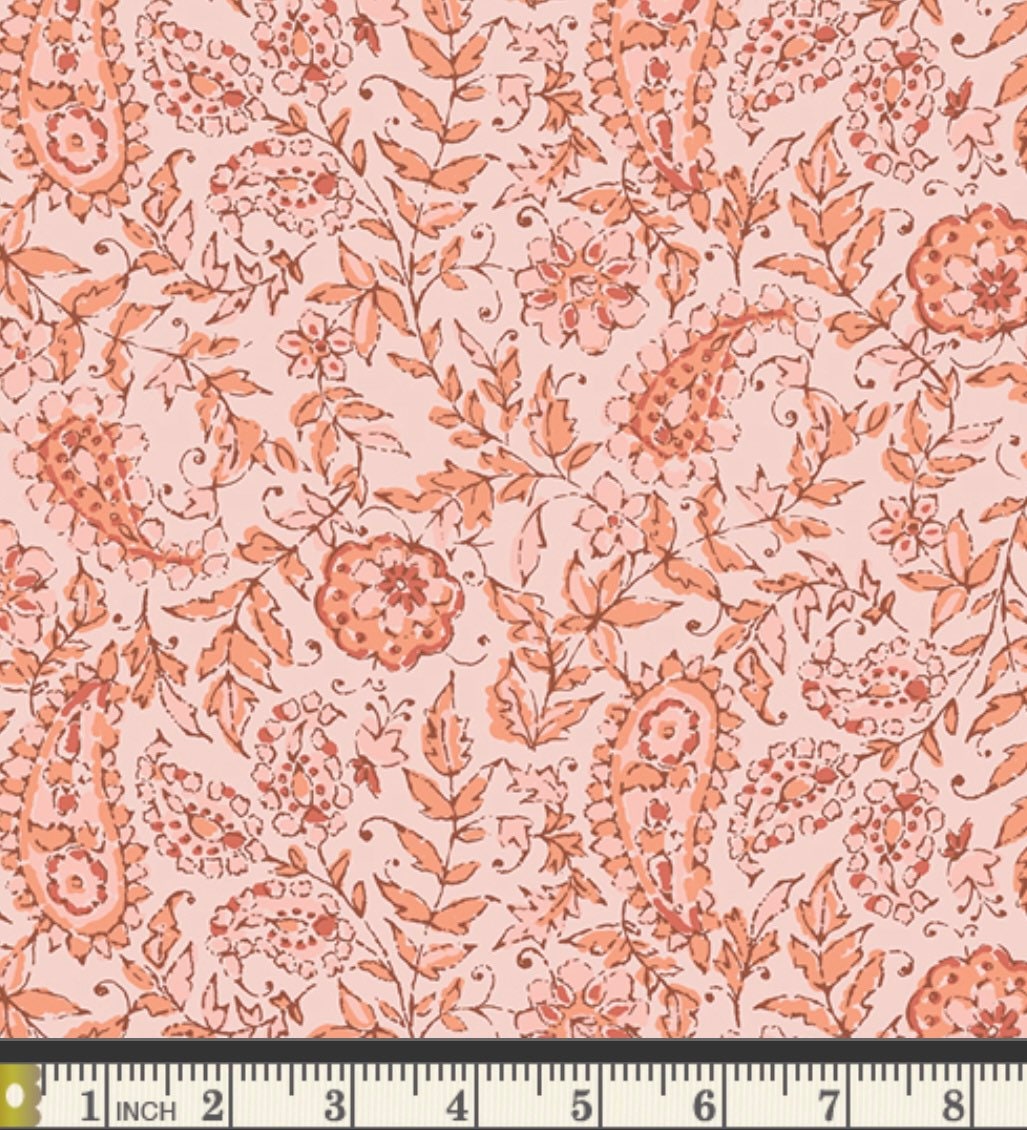 India Ink Six - The Season of Tribute - Listen to Your Heart by Sharon Holland - Art Gallery Fabrics - 100% Cotton