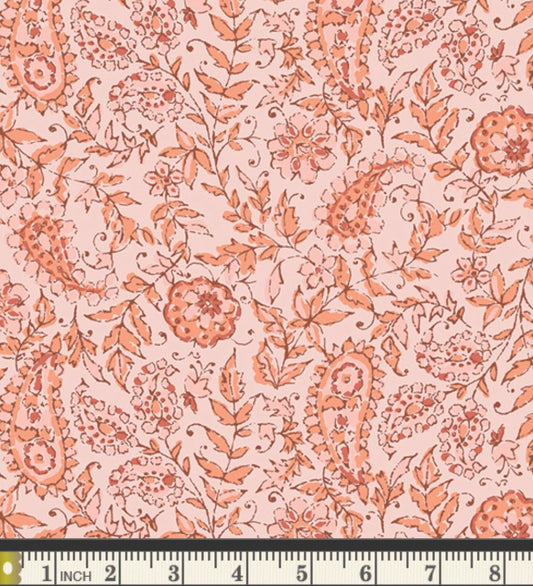 India Ink Six - The Season of Tribute - Listen to Your Heart by Sharon Holland - Art Gallery Fabrics - 100% Cotton