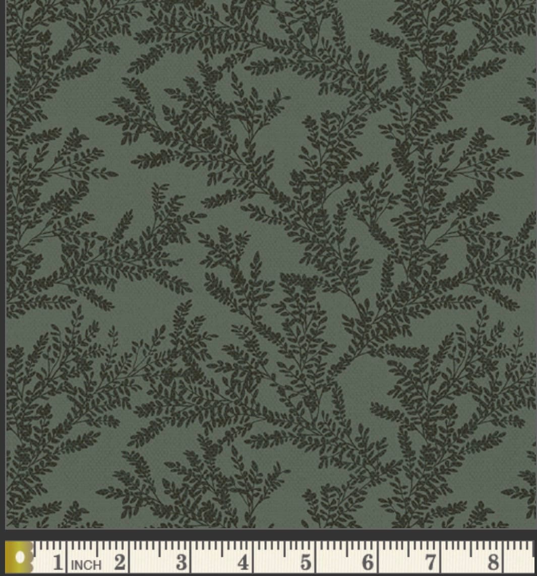 Foraged Foliage Spruce - Botanist Collection by Katarina Roccella - Art Gallery Fabrics - 100% Cotton