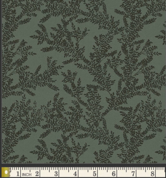 Foraged Foliage Spruce - Botanist Collection by Katarina Roccella - Art Gallery Fabrics - 100% Cotton