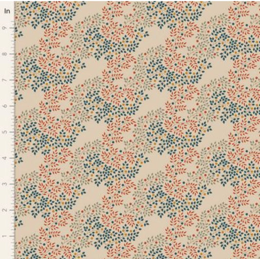 Berrytangle Rust - Hometown Collection - Tilda Fabrics
