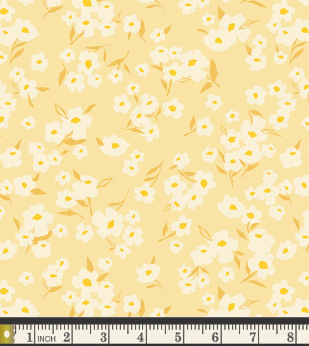 Spring Daisies Honey - Honey Fusion Collection - Art Gallery Fabrics