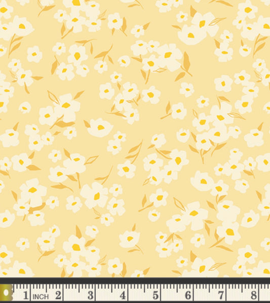 Spring Daisies Honey - Honey Fusion Collection - Art Gallery Fabrics