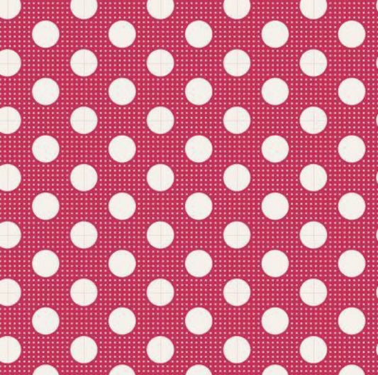 Tilda Medium Dots - Red by Tilda Fabrics