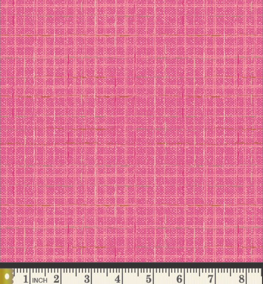 Tweed Bubblegum - Checkered Elements Collection -Art Gallery Fabrics