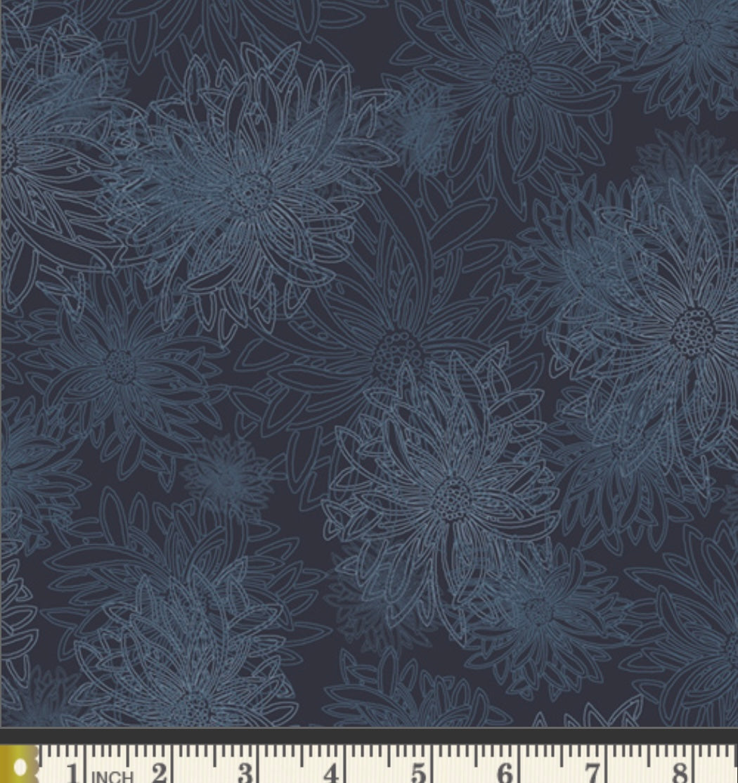 Nocturne - FE-538 - Floral Elements Collection - Art Gallery Fabrics