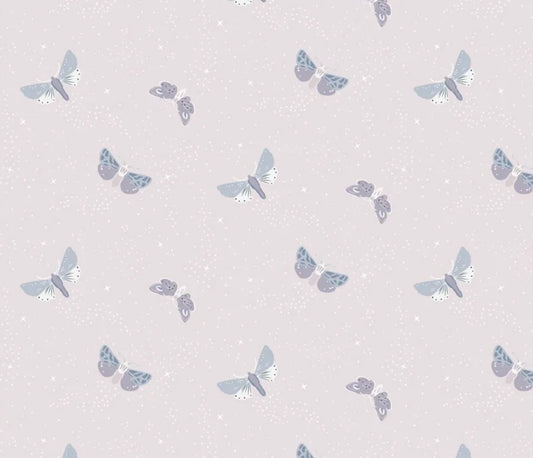 Twilight - Light Dusky Pink - CC44.1 - Evenfall Collection by Cassandra Connolly - Lewis & Irene