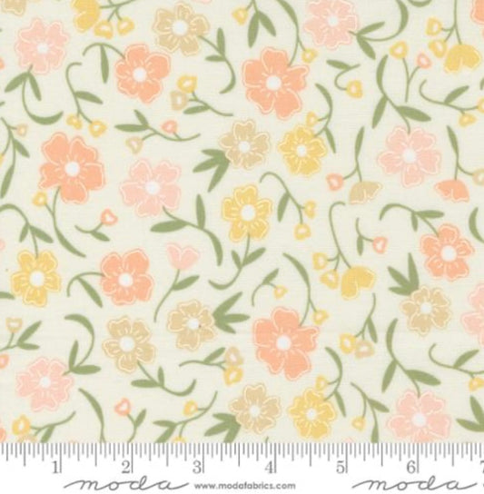 Porcelain 31730 11 - Flower Girl Collection by Heather Briggs of My Sew Quilty Life - Moda Fabrics
