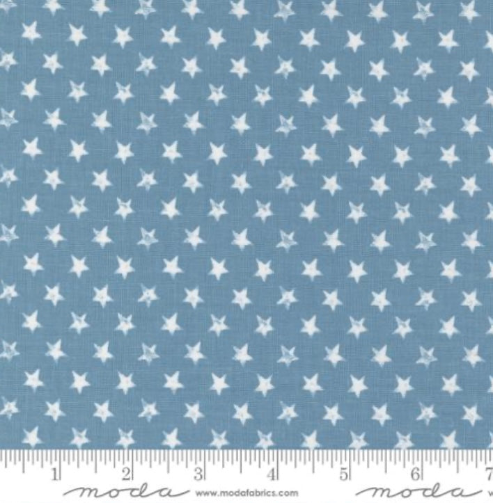 Old Glory Sky 5204 13 Moda - Old Glory Collection by Lella Boutique - Moda Fabrics