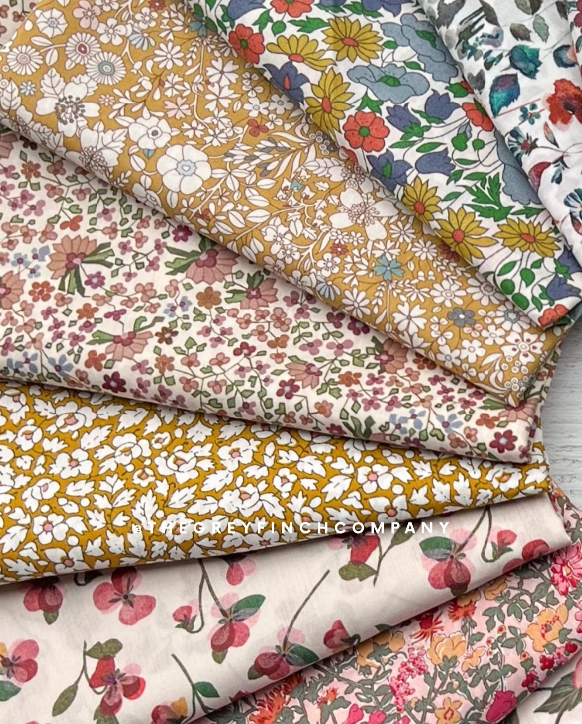 Fall Liberty Bundle - 20 Tana Lawn Fabrics - Liberty of London Fabrics