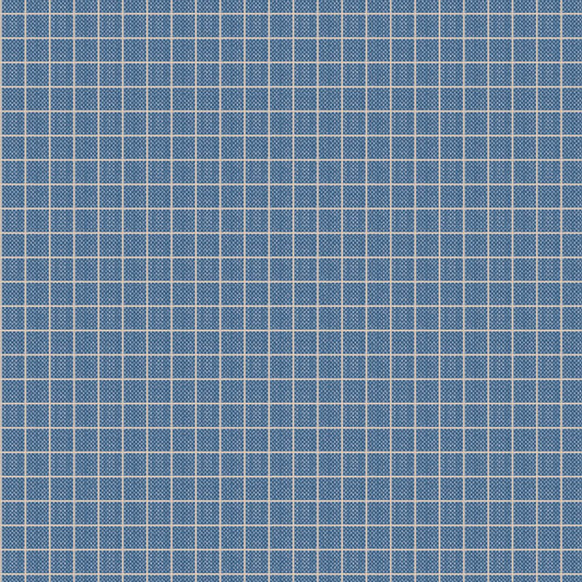 Plaid Blue Woven - TIL160072-V15 - Creating Memories Collection - Tilda Fabrics