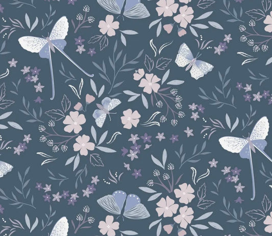 Evenfall - Midnight Blue - CC41.3 - Evenfall Collection by Cassandra Connolly - Lewis & Irene