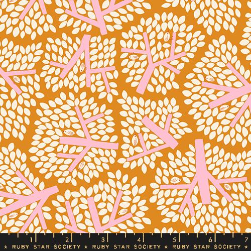 Turmeric RS3080 14 - Bird Is The Word Collection by Kimberly Kight - Ruby Star Society - Moda Fabric