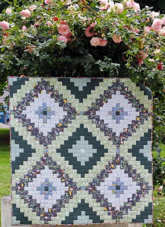 Bazaar Diamonds Quilt Kit - Pattern by Katarina Roccella