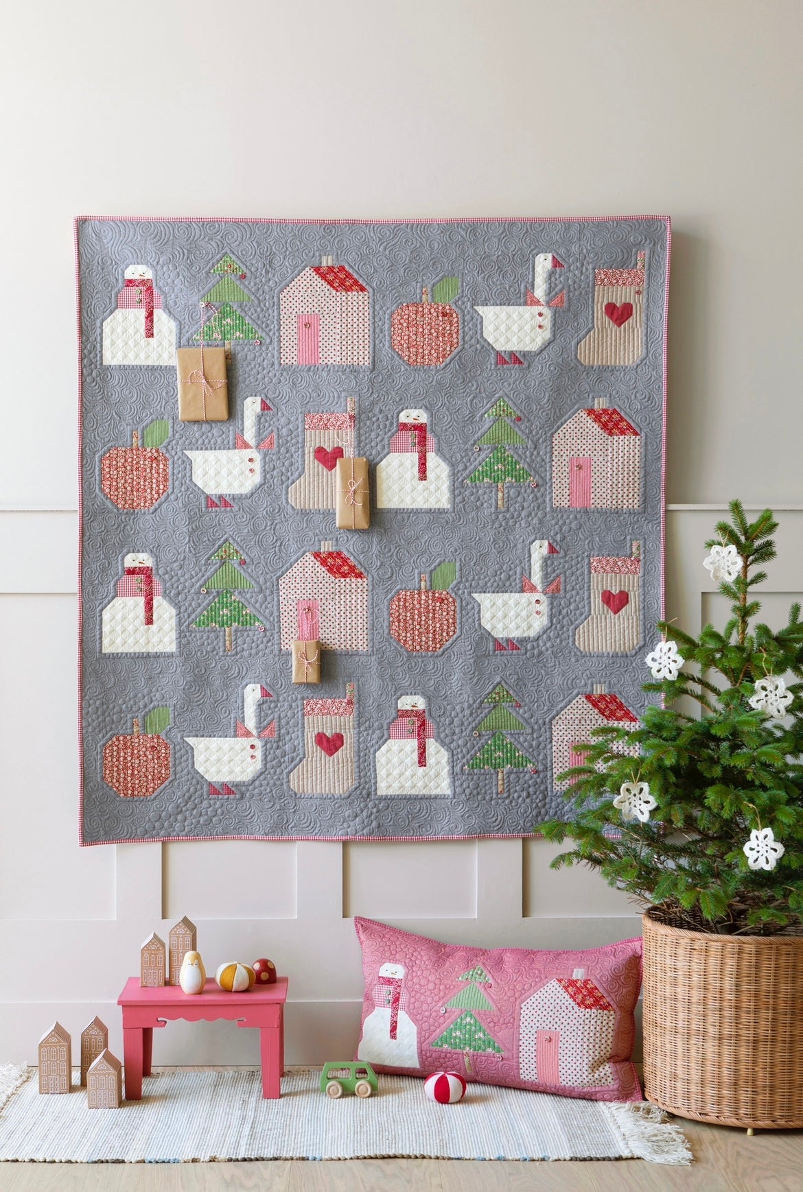 Preorder: Winter Quilt Kit Projects - Creating Memories Collection by Tilda Fabrics