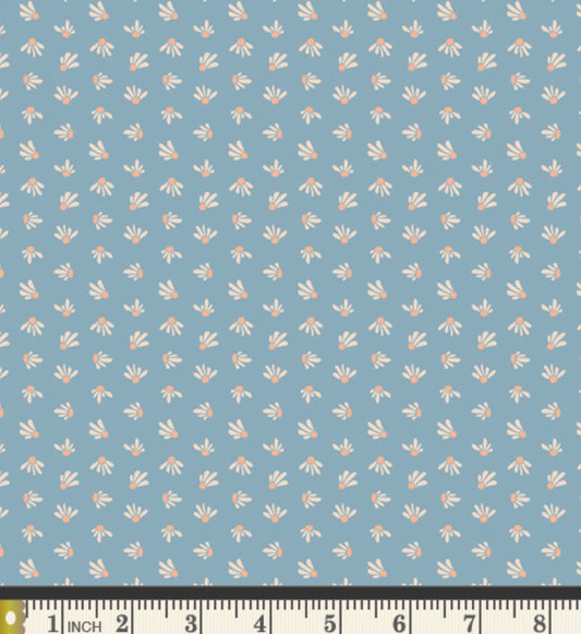 Coneflower Cerulean - EVO60414 - Evolve Collection by Suzy Quilts - Art Gallery Fabrics