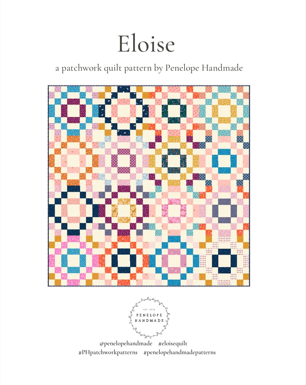Eloise Quilt Kit - Pattern by Penelope Handmade