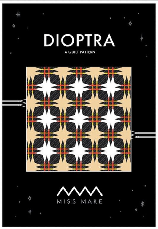 Dioptra Quilt Pattern by Miss Make