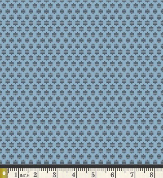 Bobbin Sky Blue - PTG43402 - Potager Collection by Sharon Holland - Art Gallery Fabrics