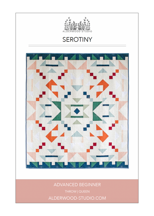 Serotiny Quilt Pattern by Alderwood Studio (paper copy)