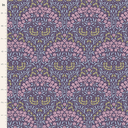 Larissa - Eggplant - 100575 - Sanctuary Collection - Tilda Fabrics