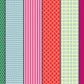 Mixed Bag of Lollies Collection Bundle - 8 Fabrics - By Jen Kingwell - Moda Fabrics