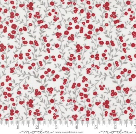 Old Glory Cloud Red 5201 11 Moda - Old Glory Collection by Lella Boutique - Moda Fabrics