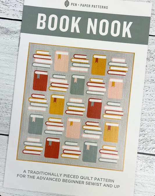 Book Nook Quilt Pattern by Pen + Paper Patterns