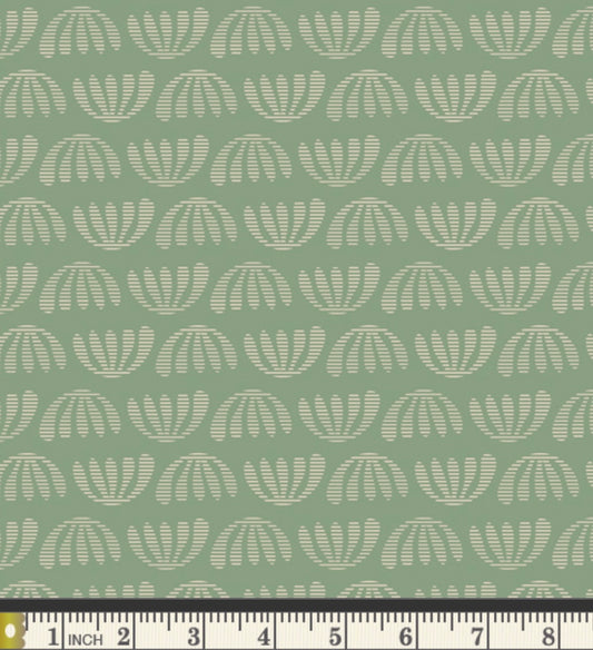 Boho Leaves Matcha - EVO60406 - Evolve Collection by Suzy Quilts - Art Gallery Fabrics