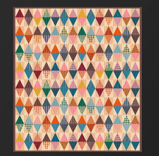 Geometry Quilt Kit designed by Melody Miller - Geometry Collection -Ruby Star Society - Moda Fabrics