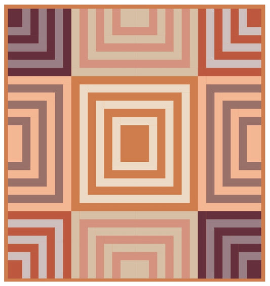 Fireside Quilt Kit - Pattern by Suzy Quilts