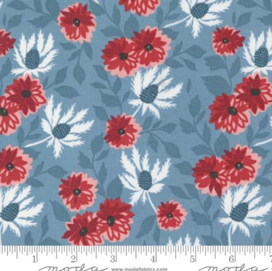 Old Glory Sky 5200 13 Moda - Old Glory Collection by Lella Boutique - Moda Fabrics