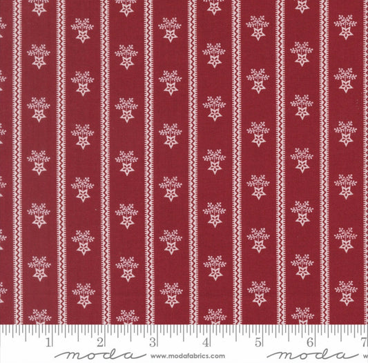 Deep Crimson - 49322 13 - American Gatherings III by Primitive Gatherings - Moda Fabrics