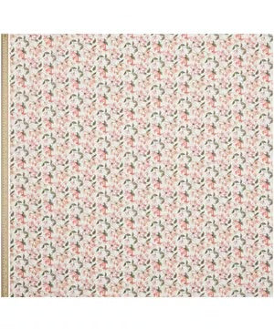 Honeysuckle Dance - Red - Tana Lawn - Floral Library Collection - Liberty of London