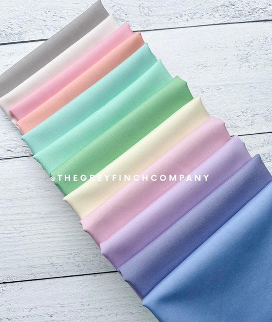 New Pure Solids Bundle - 12 Fabrics Released in May 2025 - Art Gallery Fabrics