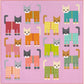 Cats in Pajamas Quilt Kit - Pattern by Elizabeth Hartman