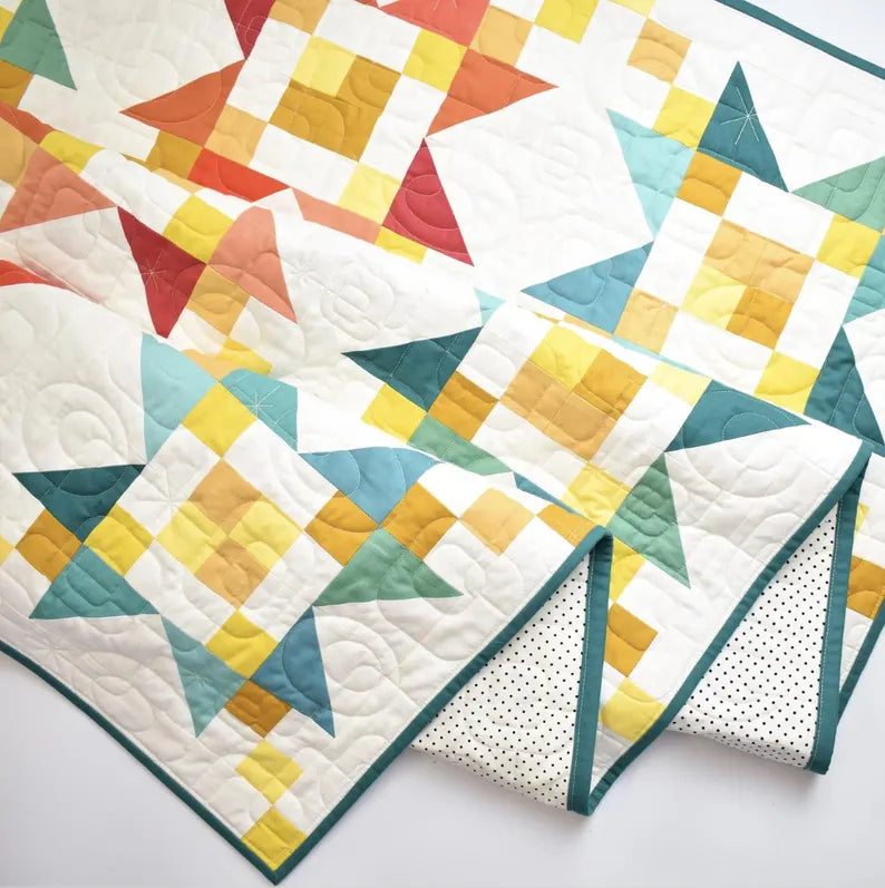 The Starlite Quilt Pattern by Patchwork and Poodles